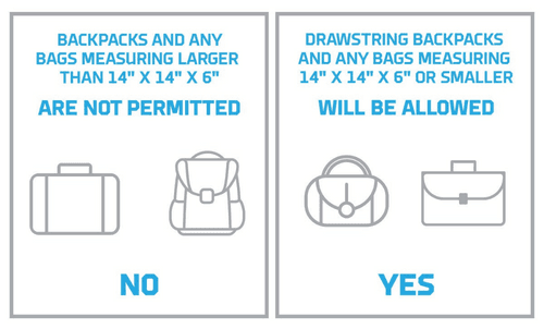 brooklyn nets bag policy