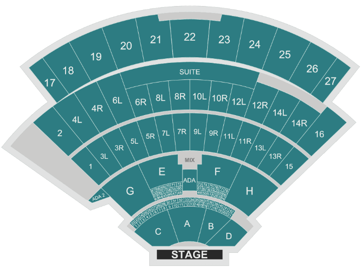 Jones Beach Seating Chart