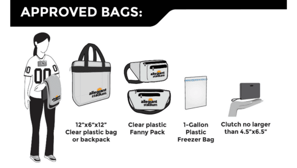 raiders bag policy