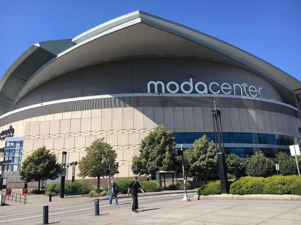 Moda Center Capacity Portland Trail Blazers Portland, OR