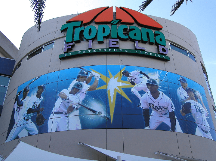 Tropicana Field Seating Capacity Tampa Bay Rays Baseball