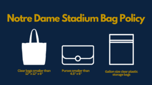 Clear Bag Policy - Lucas Oil Stadium